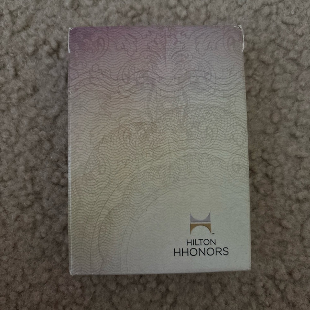 HILTON Honors Playing Cards 52 Hotel Travel Images HHonors NEW
